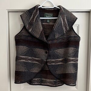 Woolrich Blanket Vest